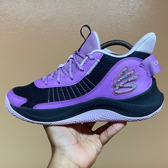 Under Armour Curry 3Z7 “Provence Purple Black” Size 9 - Picture 8 of 16